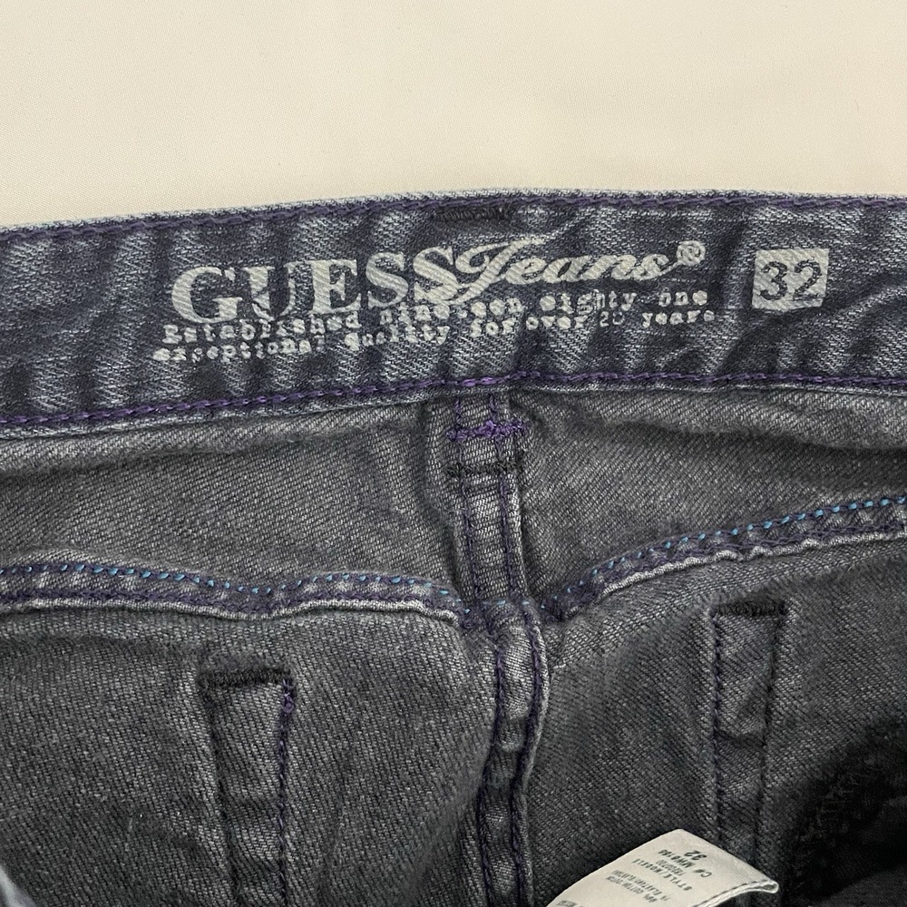 Guess Jeans Womens 32 X 28 Low Rise Denim - Picture 5 of 13
